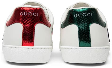 gucci snake shoes fake|Gucci ace embroidered snake.